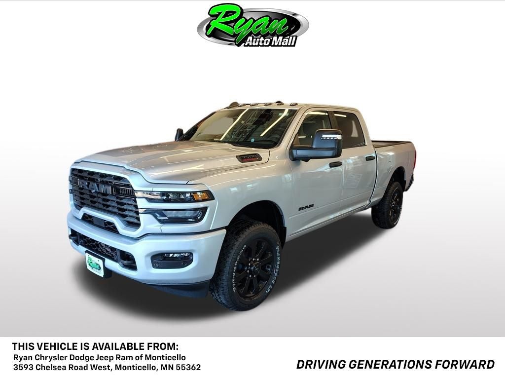 2026 RAM 3500 Big Horn in Silver-Zynith Exterior Paint — front three-quarter view