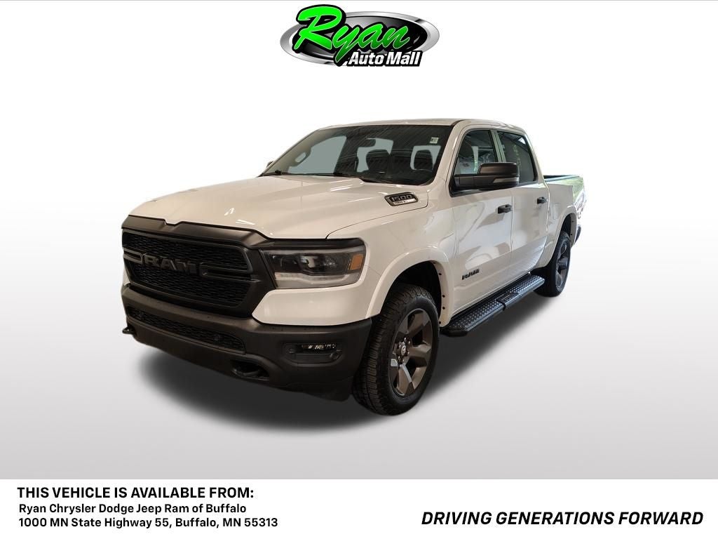 2023 RAM 1500 Big Horn/Lone Star in Bright White Clearcoat — front three-quarter view