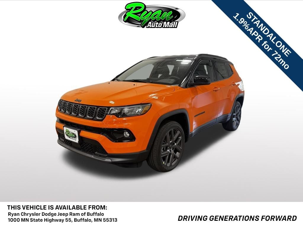 2026 Jeep Compass Limited Altitude in Joose — front three-quarter view