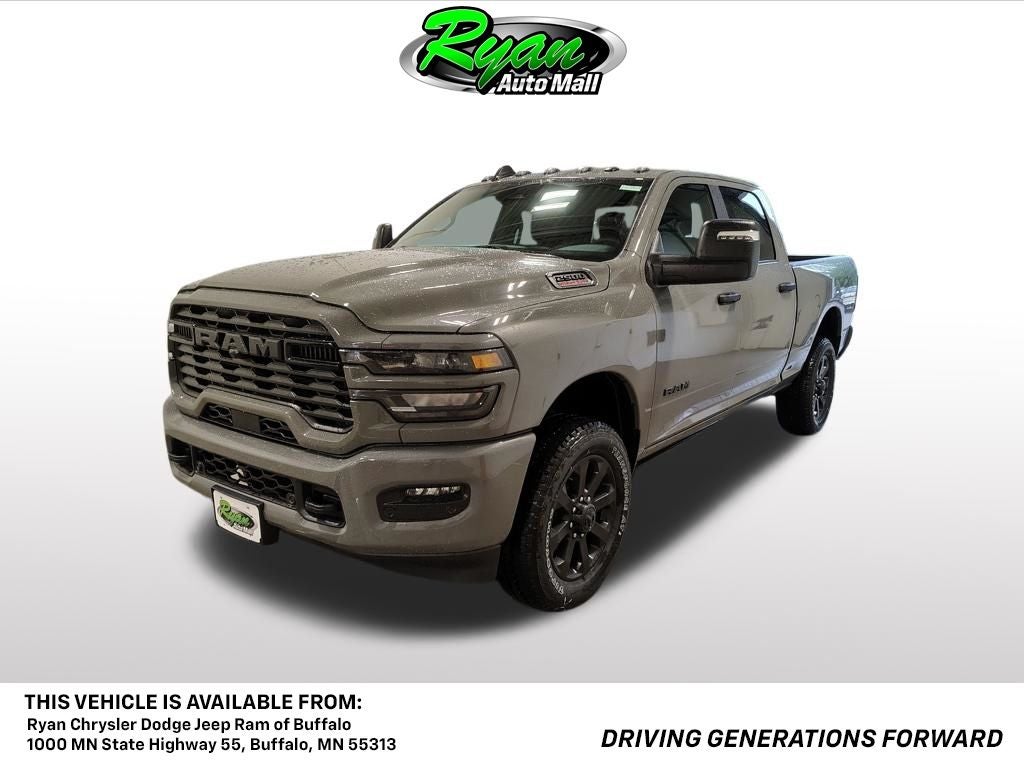 2026 RAM 2500 Big Horn in Ceramic Gray Clearcoat — front three-quarter view