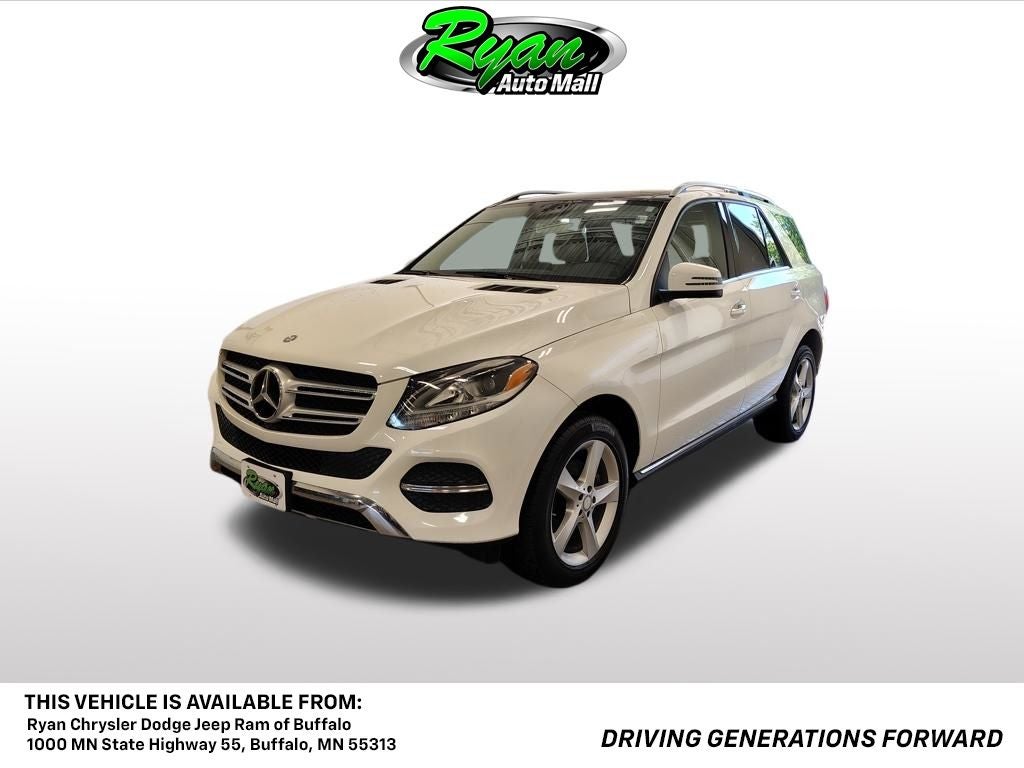 2017 Mercedes-Benz GLE GLE 350 4MATIC® in Polar White — front three-quarter view