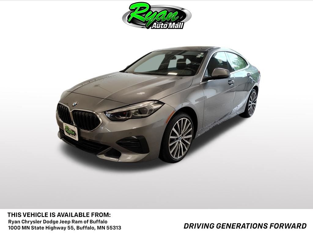 2022 BMW 2 Series 228i xDrive in Skyscraper Gray Metallic — front three-quarter view